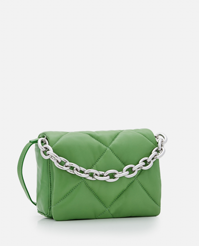 Shop Stand Studio Brynn Faux Leather Chain Bag In Green