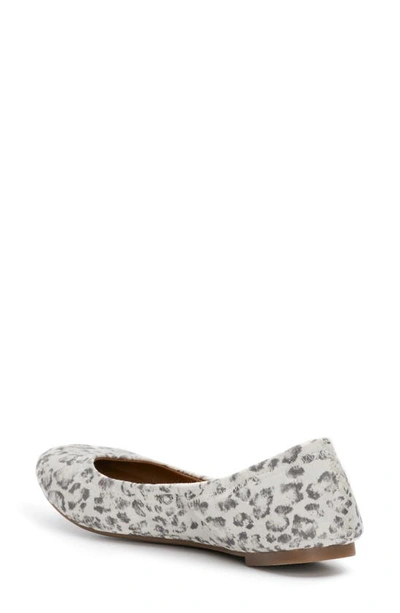 Shop Lucky Brand 'emmie' Flat In Charcoal Grey