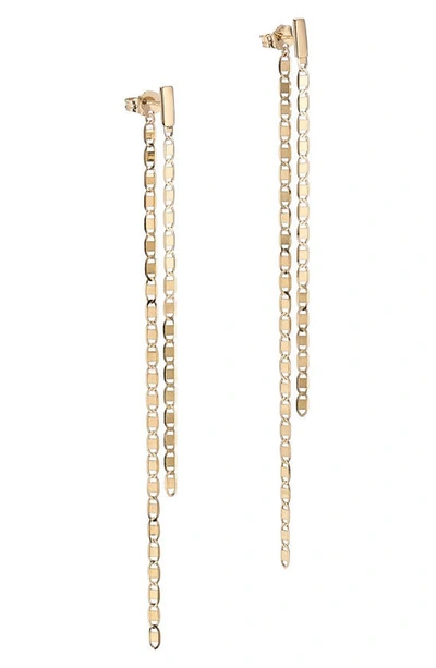 Shop Lana Jewelry Malibu 14k Gold Linear Duster Earrings In Yellow