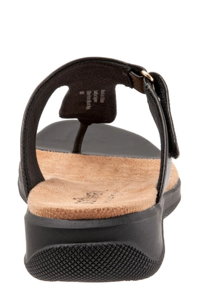 Shop Softwalk ® Talara Leather Sandal In Black