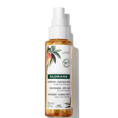 Shop Klorane Nourishing Dry Hair Oil With Mango 3.3 Fl. oz