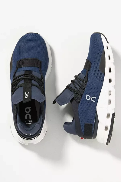 On Cloudnova Sneaker In Blue