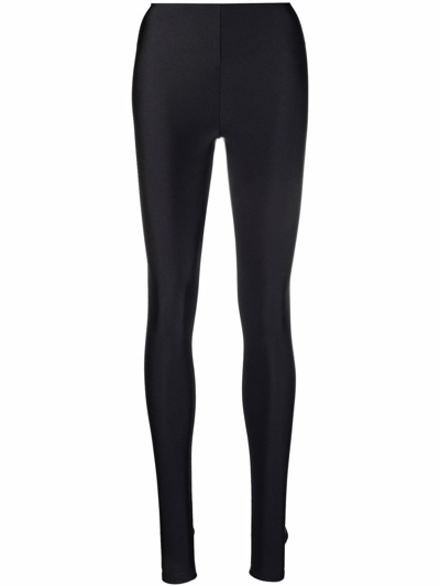 Shop The Andamane Leggings In Jersey Stretch In Nero
