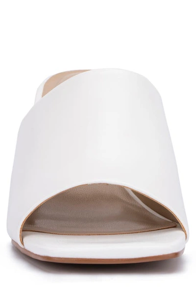 Torgeis Scarlette Ombre Heel Sandal In White