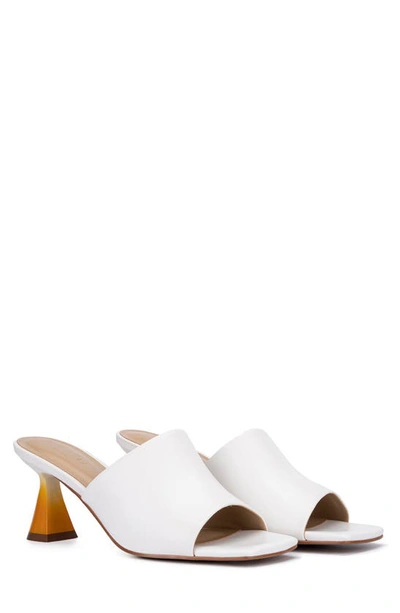 Torgeis Scarlette Ombre Heel Sandal In White