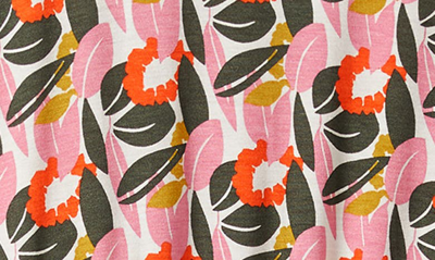 Shop Boden Flutter Sleeve Jersey Dress In Abstract Bloom