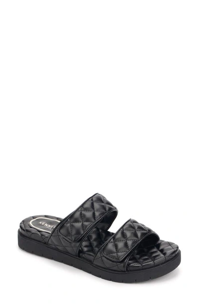 Shop Kenneth Cole New York Reeves Slide Sandal In Black