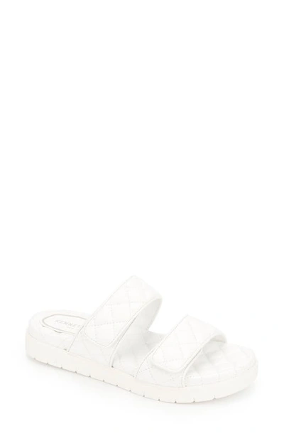 Shop Kenneth Cole New York Reeves Slide Sandal In White