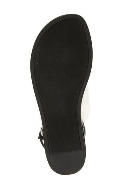 Shop Dkny Ava Ankle Strap Sandal In Black