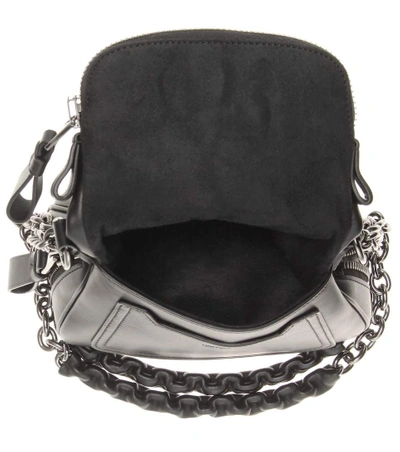 Shop Tom Ford Jennifer Mini Leather Shoulder Bag In Black