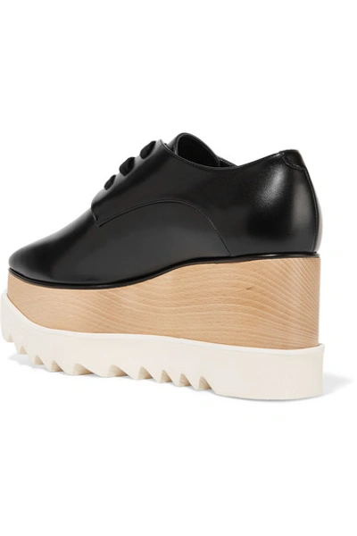 Shop Stella Mccartney Faux Leather Platform Brogues