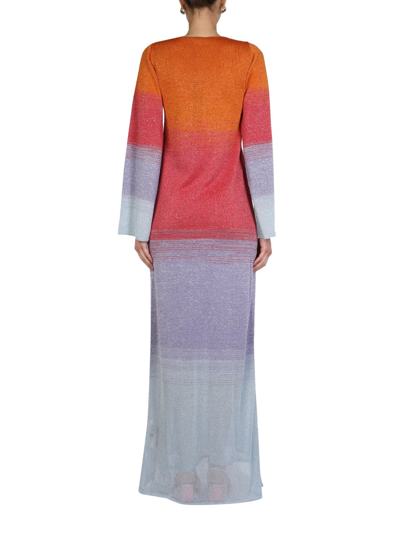 Shop Gcds Lurex Cardigan In Multicolour
