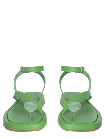 Shop Gia Borghini Rosie 18 Gia/rhw Sandals In Green