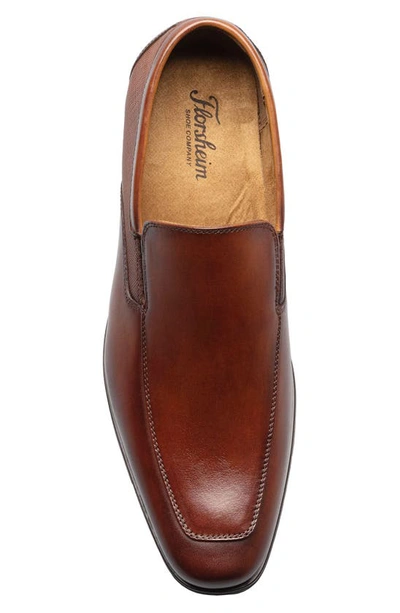 Shop Florsheim Jackson Moc Toe Venetian Loafer In Cognac