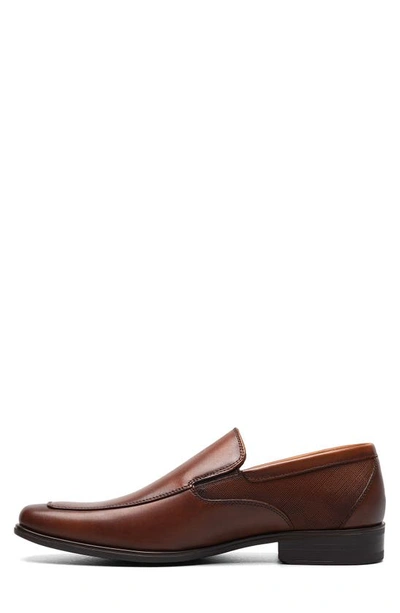 Florsheim Jackson Moc Toe Venetian Loafer In Cognac