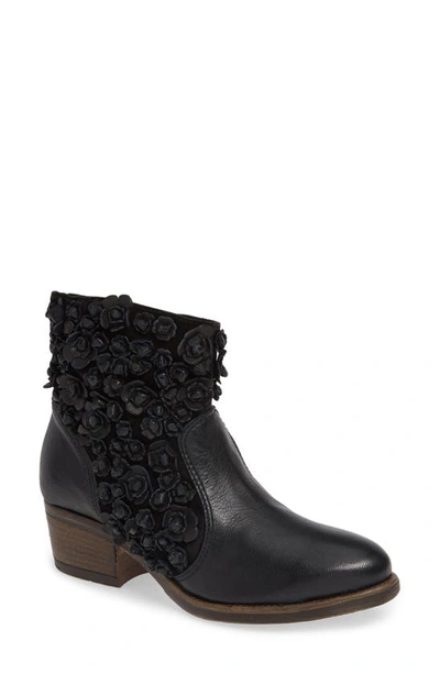 Shop Sheridan Mia Sapphire Bootie In Black Leather