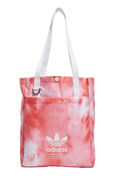 Adidas Originals Color Wash Simple Tote In Pink In Adi Tie Dye Semi  Turbo/white | ModeSens