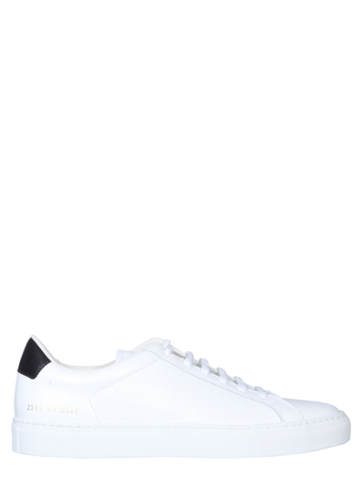 Shop Common Projects Low Retro Sneaker In White