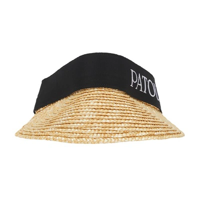 Shop Patou Peaked Hat In Vanilla