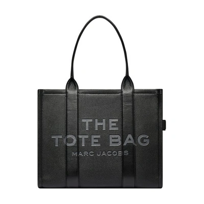 Marc Jacobs The The Leather Tote Bag In 001