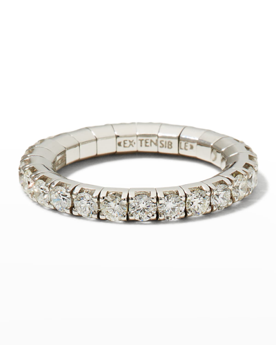Shop Ex-tensible White Gold Stretch Diamond Ring, 1.68tcw
