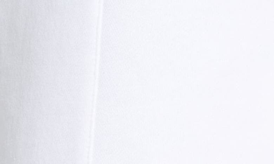 Shop Nike Sportswear Essential Fleece Shorts In White/ Black