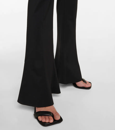 Shop Jacquemus Le Pantalon Tangelo Wool-blend Pants In Black