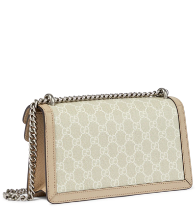 Shop Gucci Dionysus Small Shoulder Bag In Beige M.whit/oatmeal