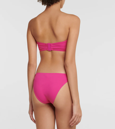 Eres Pink Fripon Bikini Bottoms In Laurier Rose