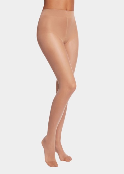 Shop Wolford Pure 10 Tights In Fairly Light