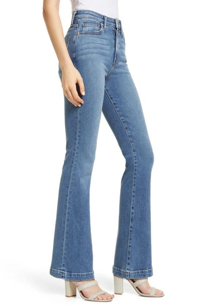 Shop Le Jean Remy High Waist Flare Jeans In Festival Wash