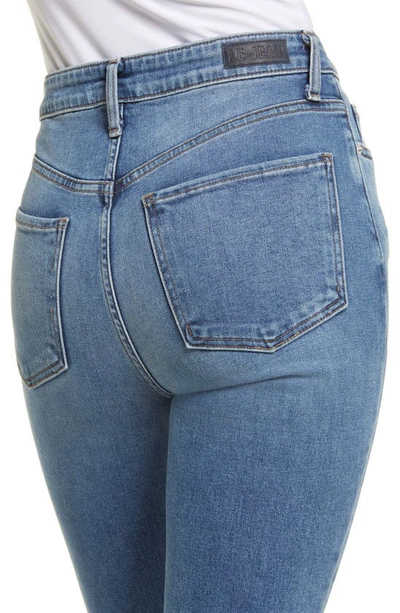 Shop Le Jean Remy High Waist Flare Jeans In Festival Wash