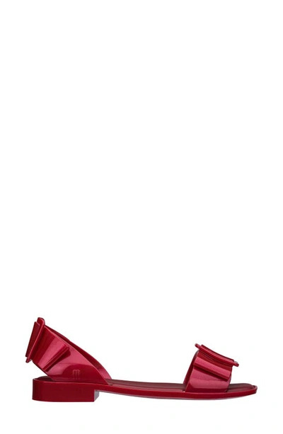 Shop Melissa Aurora Jelly Sandal In Red