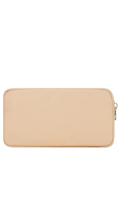 Shop Stoney Clover Lane Glam Small Pouch In Tan