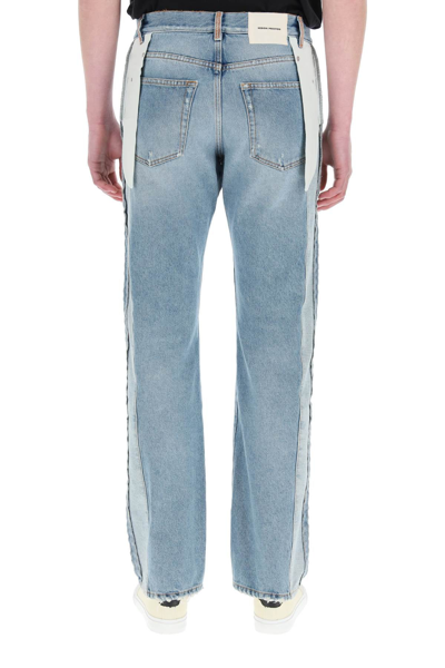 Shop Heron Preston Reversed Jeans In Blue