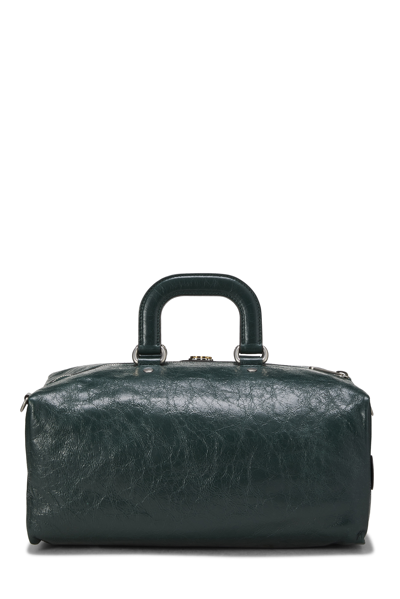Pre-owned Gucci Black Leather Soft Backpack 