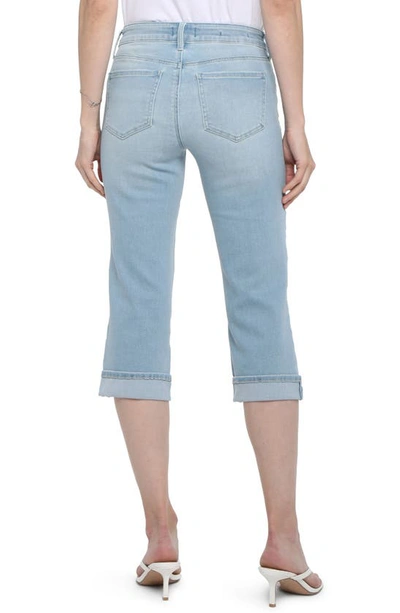 Shop Nydj Marilyn Cool Embrace Straight Crop Jeans In Hollander