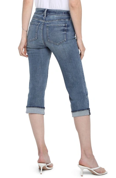 Nydj Marilyn Cool Embrace Straight Crop Jeans In Rockie