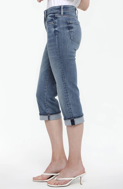 Shop Nydj Marilyn Cool Embrace Straight Crop Jeans In Rockie