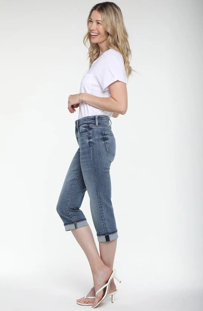 Shop Nydj Marilyn Cool Embrace Straight Crop Jeans In Rockie