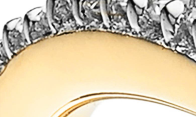 Shop Monica Vinader Diamond Eternity Ring In Gold/ Diamond