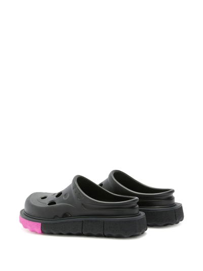 off white sponge sole meteor rubber slides