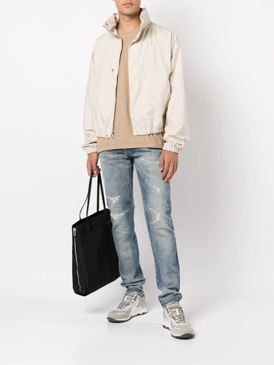 John Elliott The Cast 2 Slim Fit Jeans In Blue