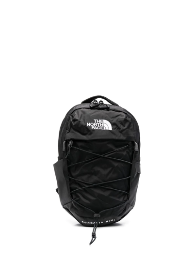 The North Face Logo-print Zip-up Backpack In Black | ModeSens