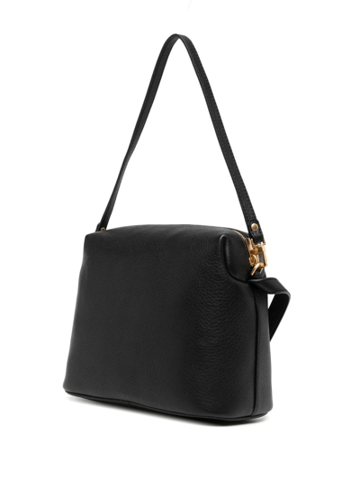 Shop Yu Mei Ch'lita Nappa Leather Crossbody Bag In Black