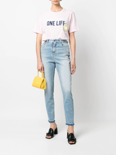 Dsquared2 Straight-leg Jeans In Blau