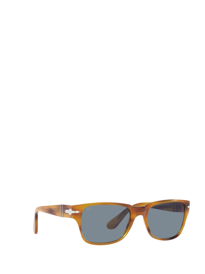 Shop Persol Sunglasses In Striped Brown