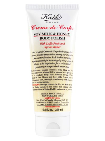 Shop Kiehl's Since 1851 Creme De Corps Soy Milk And Honey Body Polish