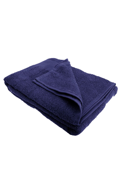 Shop Sols Island Bath Sheet / Towel (40 X 60 Inches) (french Navy) (one) In Blue