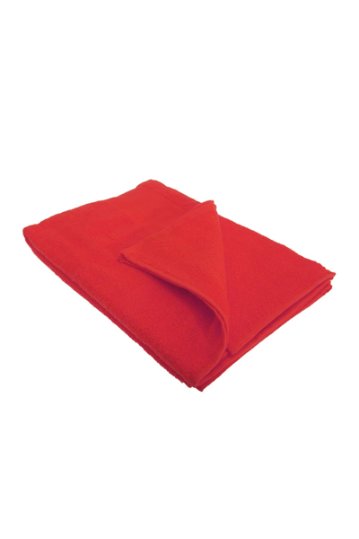 Shop Sols Island Bath Towel (30 X 56 Inches) (red) (one)